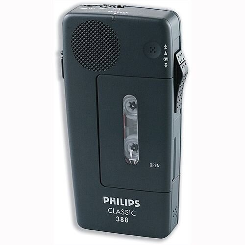 Philips 388 Pocket Memo Analogue Mini Cassette Voice Recorder LFH0388-00 Philips 388 Pocket Memo Analogue Mini Cassette Voice Recorder LFH0388-00