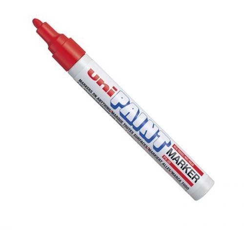 Uni PX20 Paint Marker Medium Bullet Tip 1.82.2mm Red (Pack 12