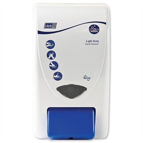DEB Cleanse Light Dispenser Capacity 2000ml (Pack 1) LGT2LDSEN DEB Cleanse Light Dispenser Capacity 2000ml (Pack 1) LGT2LDSEN