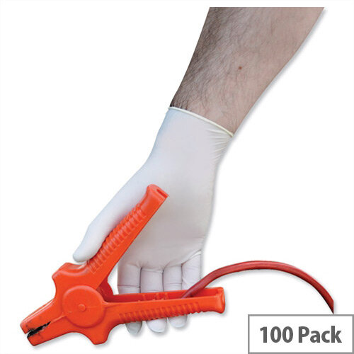Disposable Latex Gloves Powdered Disposable Medium (Pack 100) Disposable Latex Gloves Powdered Disposable Medium (Pack 100)