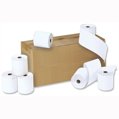 Credit Card Rolls Thermal 1-ply 57x55x12.7mm Length 37m White TH352 Pack 20 Credit Card Rolls Thermal 1-ply 57x55x12.7mm Length 37m White TH352 Pack 20