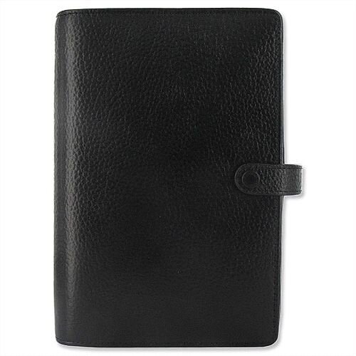 Filofax Finsbury Personal Organiser for Paper 95x171mm Personal Black Ref 025302 Filofax Finsbury Personal Organiser for Paper 95x171mm Personal Black Ref 025302