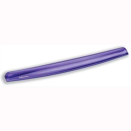 Fellowes Crystal Gel Keyboard Wrist Rest Purple 91437