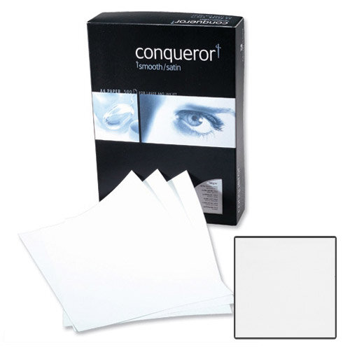 Conqueror CX22 Super Smooth Texture Diamond White Premium Paper A4 100gsm 500 Sheets