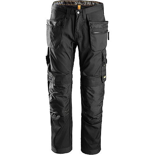 Snickers 6200 AllroundWork Trousers Plus Holster Pockets Black W36" L35" Size 152 WW1 Snickers 6200 AllroundWork Trousers Plus Holster Pockets Black W36" L35" Size 152 WW1