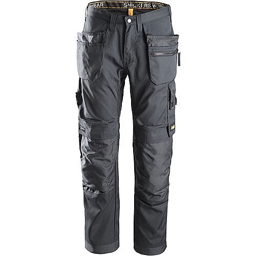 Snickers 6200 AllroundWork Trousers Plus Holster Pockets Steel Grey W36" L35" Size 152 WW1 Snickers 6200 AllroundWork Trousers Plus Holster Pockets Steel Grey W36" L35" Size 152 WW1