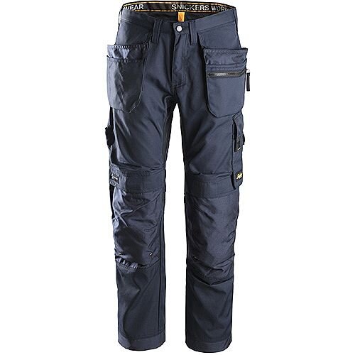 Snickers 6200 AllroundWork Trousers Plus Holster Pockets Navy W36" L35" Size 152 WW1 Snickers 6200 AllroundWork Trousers Plus Holster Pockets Navy W36" L35" Size 152 WW1