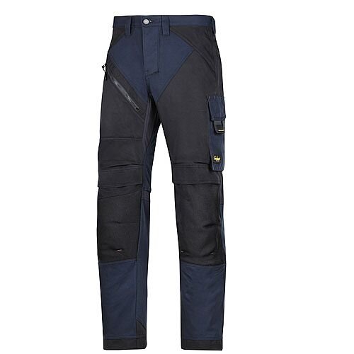 6202 RuffWork, Work Trousers+ Holster Pockets Navy\Black - 9504 Size 152 36"/35" 6202 RuffWork, Work Trousers+ Holster Pockets Navy\Black - 9504 Size 152 36"/35"