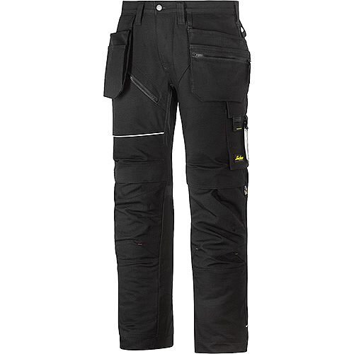 Snickers 6215 RuffWork Cotton Trousers With Holster Pockets Black W36" L35" Size 152 WW1 Snickers 6215 RuffWork Cotton Trousers With Holster Pockets Black W36" L35" Size 152 WW1