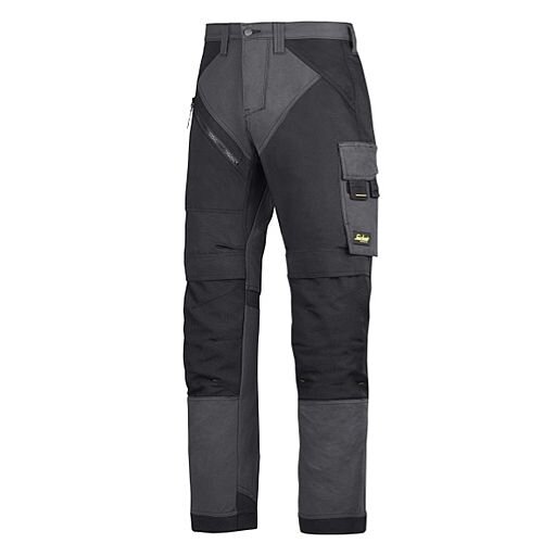 6303 RuffWork, Work Trousers Steel grey\Black - 5804 Size 152 36"/35" 6303 RuffWork, Work Trousers Steel grey\Black - 5804 Size 152 36"/35"