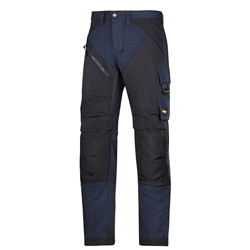 6303 RuffWork, Work Trousers Navy\Black - 9504 Size 152 36"/35" 6303 RuffWork, Work Trousers Navy\Black - 9504 Size 152 36"/35"