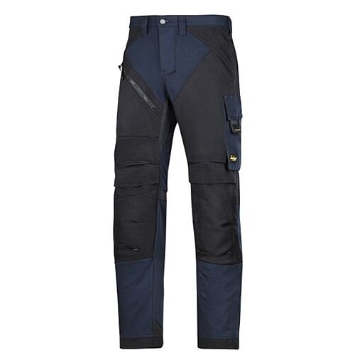 6303 RuffWork, Work Trousers Navy\Black - 9504 Size 70 60 Inches/32 Inches