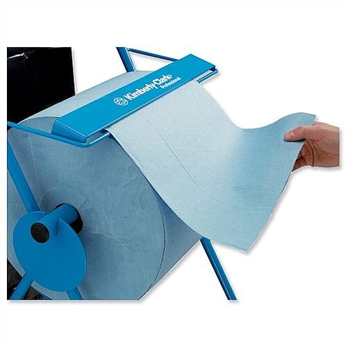 Kimberly-Clark Industrial Tissues Refill Paper Cleaning Rolls Blue 2 Ply 312mm x 350m Kimberly-Clark Industrial Tissues Refill Paper Cleaning Rolls Blue 2 Ply 312mm x 350m