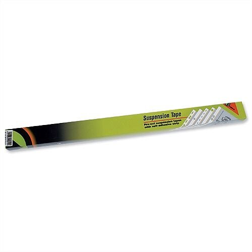 Pelltech Suspension Tape Strip Self-adhesive Polyester Tough 4-hole 55x841mm Ref PLA PO4 841 Pack 100 662503 Pelltech Suspension Tape Strip Self-adhesive Polyester Tough 4-hole 55x841mm Ref PLA PO4 841 Pack 100 662503