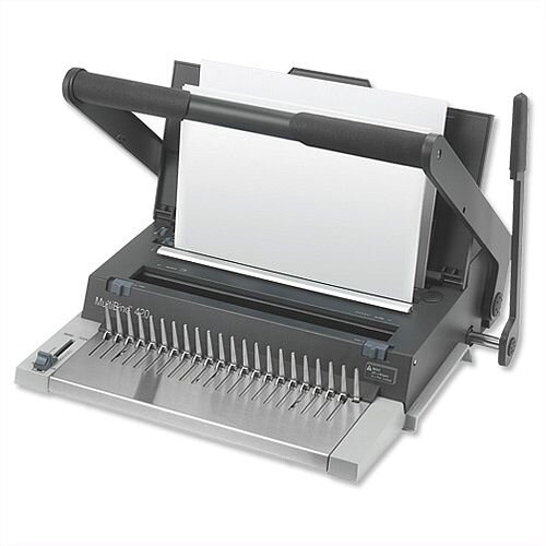 GBC MultiBind 420 Heavy Duty Multifunctional 34/23 Loop Binding Machine 4400435 GBC MultiBind 420 Heavy Duty Multifunctional 34/23 Loop Binding Machine 4400435