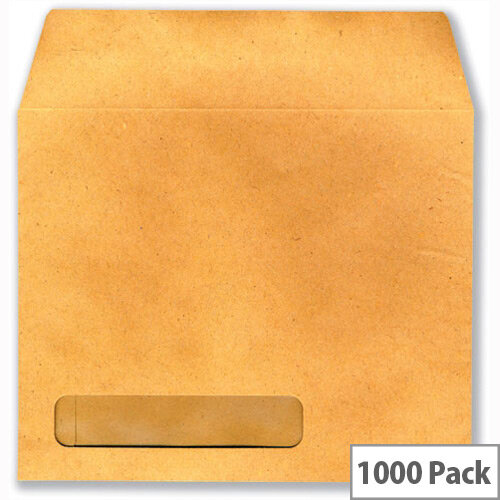 Payslip Wage Envelopes Communisis Sage Compatible Window Manilla Pack 1000