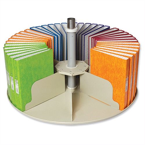 Rotadex Platfile Filing Platform for 48 Ring Binders or Foolscap ...