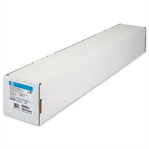 HP Bright White Inkjet Plotter Paper 610x45mm 90gsm Ref C6035A HP Bright White Inkjet Plotter Paper 610x45mm 90gsm Ref C6035A