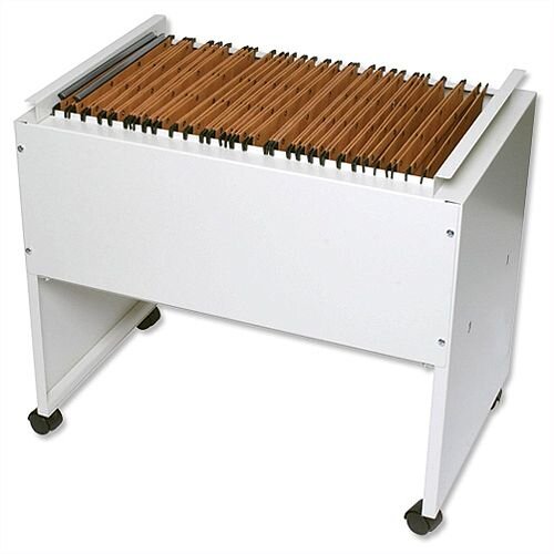 Universal Filing Trolley Steel Capacity 120 A4 or Foolscap Files Grey Rotadex Universal Filing Trolley Steel Capacity 120 A4 or Foolscap Files Grey Rotadex