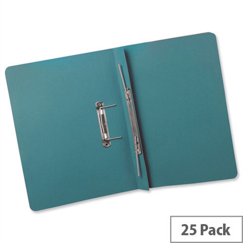 Transfer Spring Files Heavyweight Foolscap Blue Capacity 38mm Pack 25 Guildhall Transfer Spring Files Heavyweight Foolscap Blue Capacity 38mm Pack 25 Guildhall
