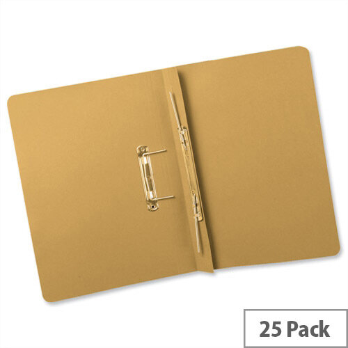 Transfer Spring Files Heavyweight Foolscap Yellow Capacity 38mm Pack 25 Guildhall Transfer Spring Files Heavyweight Foolscap Yellow Capacity 38mm Pack 25 Guildhall