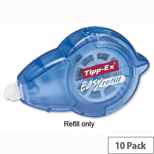 Tipp-Ex Refill for Easy Refill Correction Tape Roller Pack 10 Ref 879435 Tipp-Ex Refill for Easy Refill Correction Tape Roller Pack 10 Ref 879435