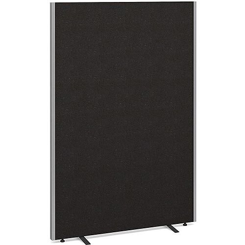 Floor Standing Acoustic Fabric Upholstered Screen 1800mm Highx1200mm Wide - Charcoal Floor Standing Acoustic Fabric Upholstered Screen 1800mm Highx1200mm Wide - Charcoal