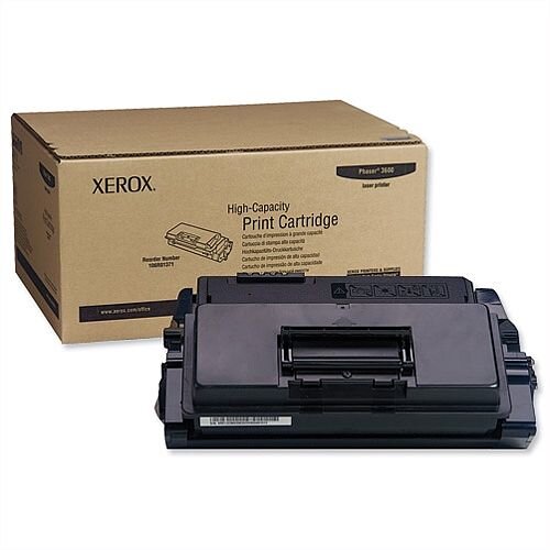 Xerox 106R01371 High Yield Black Toner for Phaser 3600 Series Xerox 106R01371 High Yield Black Toner for Phaser 3600 Series
