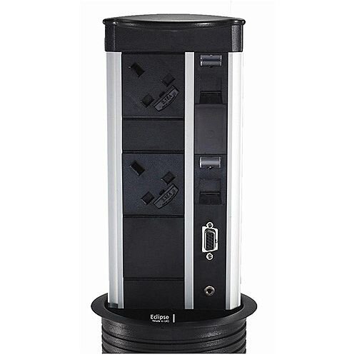 CMD Vertical 2 x Power 2 x Cat5e Data 1 x SVGA 1 x 3.5mm Stereo Jack 83H069 CMD Vertical 2 x Power 2 x Cat5e Data 1 x SVGA 1 x 3.5mm Stereo Jack 83H069