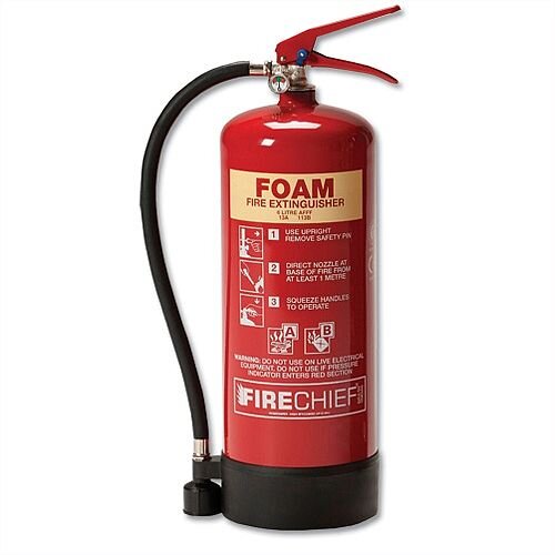 IVG Fire Chief Foam 6Litres Fire Extinguisher for Class AB Guardian