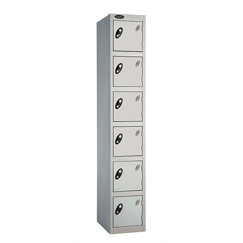 Probe 6 Door Locker ACTIVECOAT W305xD305xH1780mm Silver Body &Doors Probe 6 Door Locker ACTIVECOAT W305xD305xH1780mm Silver Body &Doors
