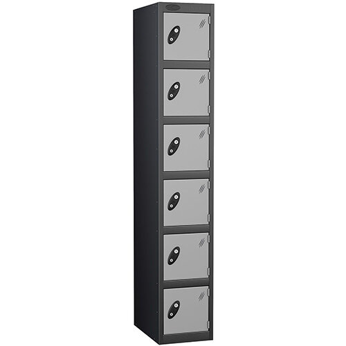 Probe 6 Door Locker ACTIVECOAT W305xD305xH1780mm Black Body Silver Doors Probe 6 Door Locker ACTIVECOAT W305xD305xH1780mm Black Body Silver Doors