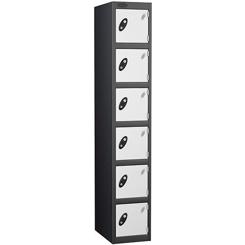 Probe 6 Door Locker ACTIVECOAT W305xD305xH1780mm Black Body White Doors Probe 6 Door Locker ACTIVECOAT W305xD305xH1780mm Black Body White Doors