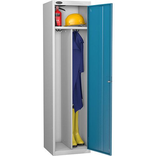 Probe Clean Dirty Locker W460xD460xH1780 Silver Body Blue Door Probe Clean Dirty Locker W460xD460xH1780 Silver Body Blue Door