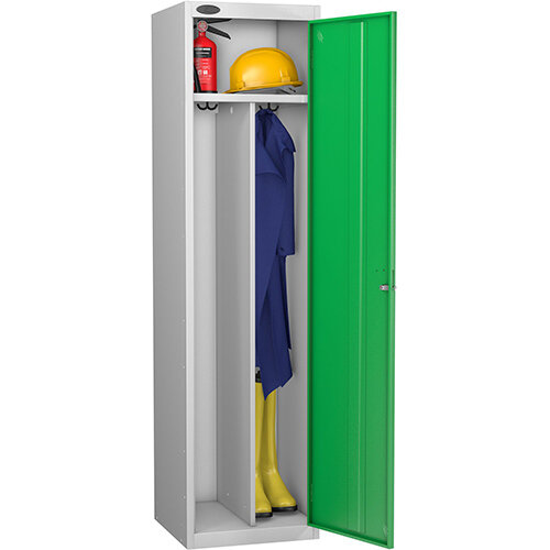 Probe Clean Dirty Locker W460xD460xH1780 Silver Body Green Door Probe Clean Dirty Locker W460xD460xH1780 Silver Body Green Door