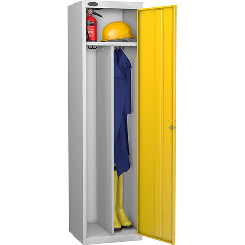 Probe Clean Dirty Locker W460xD460xH1780 Silver Body Yellow Door Probe Clean Dirty Locker W460xD460xH1780 Silver Body Yellow Door