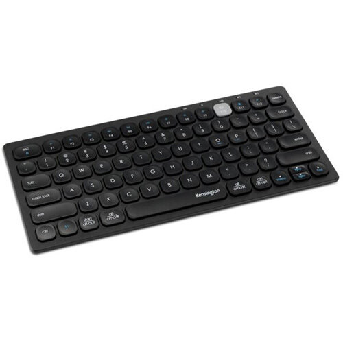 Kensington Multi-Device Dual Wireless Compact Keyboard Black Bluetooth QWERTY UK English