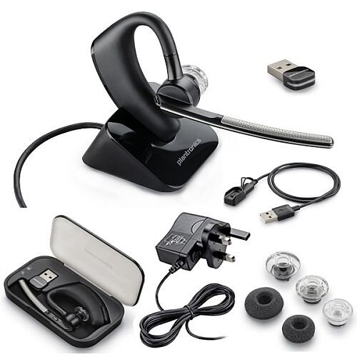 Plantronics B235 Voyager Legend UC Bluetooth Headset (In the box: Headset, Case, Base, USB Dongle, USB Cable, AC Adapter, Spare Ear-Tips) 87670-02 Plantronics B235 Voyager Legend UC Bluetooth Headset (In the box: Headset, Case, Base, USB Dongle, USB Cable, AC Adapter, Spare Ear-Tips) 87670-02