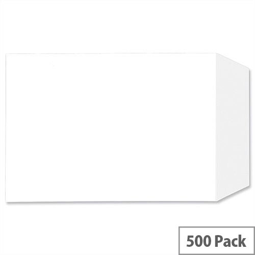 C5 White Envelopes Pocket 100gsm Peel and Seal Pack 500 5 Star