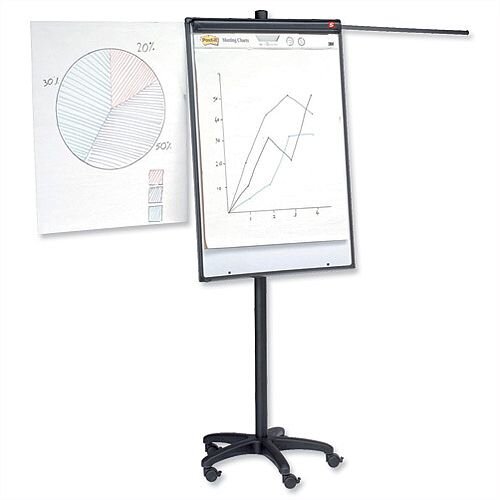 Office Mobile Executive Easel Magnetic with Pen Tray and Extension Arms 5 Star