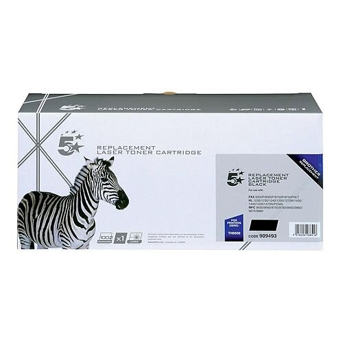 Brother TN6600 Compatible Black High Yield Laser Toner 5 Star Brother TN6600 Compatible Black High Yield Laser Toner 5 Star