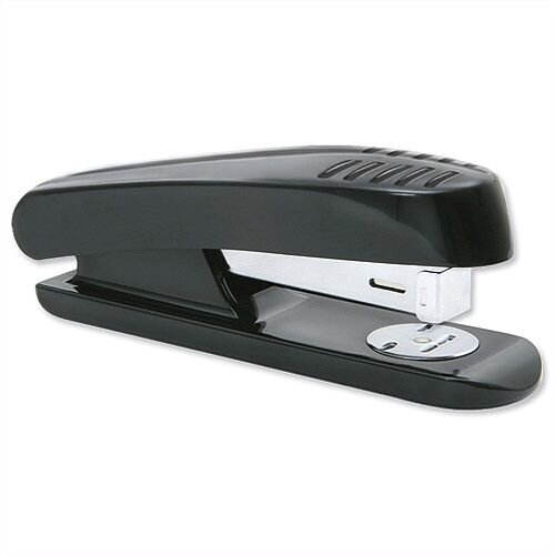 Stapler Half Strip Plastic Capacity 20 Sheets Black-Grey 5 Star