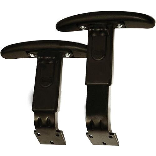 Optional Height-Adjustable Arms for Trexus Office Chairs -  Pair 