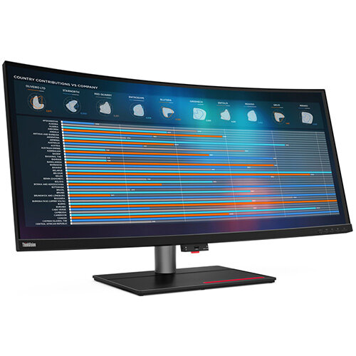 Lenovo ThinkVision P40w-20 100.8 cm (39.7 Inches) 5120 x 2160 pixels 5K Ultra HD LED Black