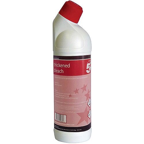 5 Star Thick Bleach Citrus Disinfectant Freshener Cleaner 1L Pack 1 5 Star Thick Bleach Citrus Disinfectant Freshener Cleaner 1L Pack 1