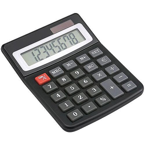 5 Star Office Desktop Calculator Dual-powered 8 Digit Display 3 Key Memory 5 Star Office Desktop Calculator Dual-powered 8 Digit Display 3 Key Memory