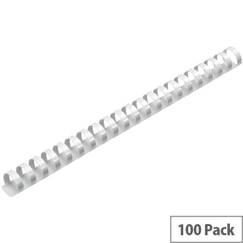 5 Star Office Binding Combs Plastic 21 Ring 170 Sheets A4 20mm White Pack 100 5 Star Office Binding Combs Plastic 21 Ring 170 Sheets A4 20mm White Pack 100
