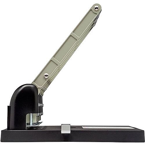 5 Star Office Power Punch 4 Hole Heavy Duty Large Chamber 160x 80gsm Black/Silver 5 Star Office Power Punch 4 Hole Heavy Duty Large Chamber 160x 80gsm Black/Silver