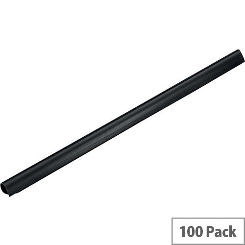 5 Star Office Slide Binders 10mm - 1-90 Pages for A4 Paper Black Pack 100 5 Star Office Slide Binders 10mm - 1-90 Pages for A4 Paper Black Pack 100