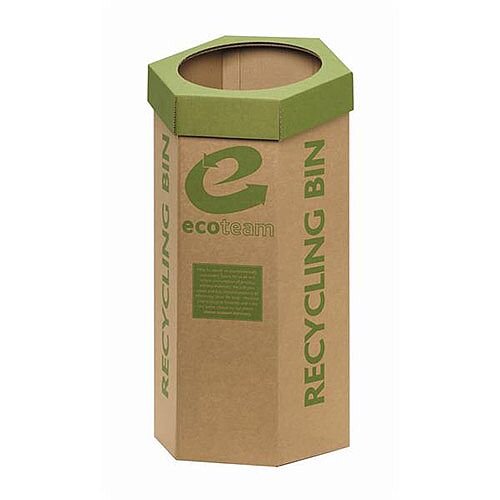 5 Star Cardboard Recycling Bins Pack of 3 - Ideal for your office paper recycling scheme - Supplied flat packed, easy to assemble - 100% recycled material of which 50% is post consumer waste 5 Star Cardboard Recycling Bins Pack of 3 - Ideal for your office paper recycling scheme - Supplied flat packed, easy to assemble - 100% recycled material of which 50% is post consumer waste